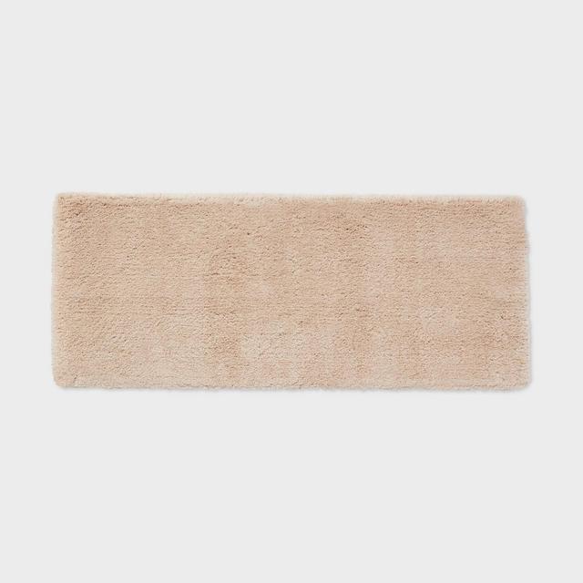 22"x60" Spa Plush Bath Rug Almond - Threshold™