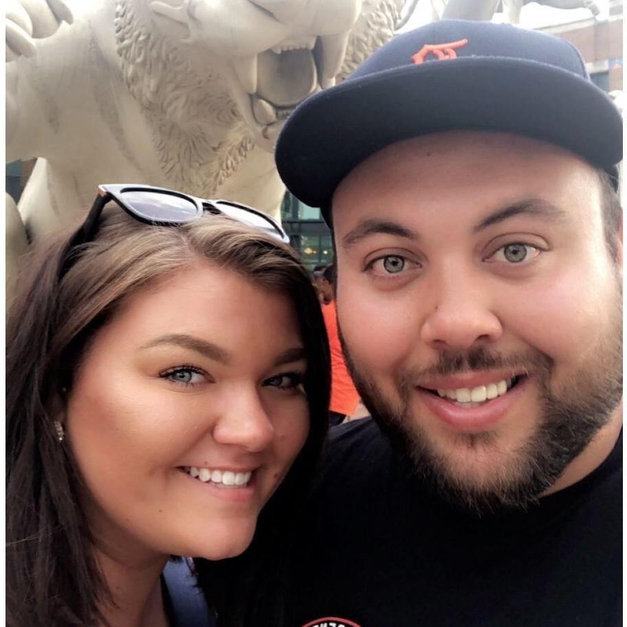 Our first picture together, July 2018