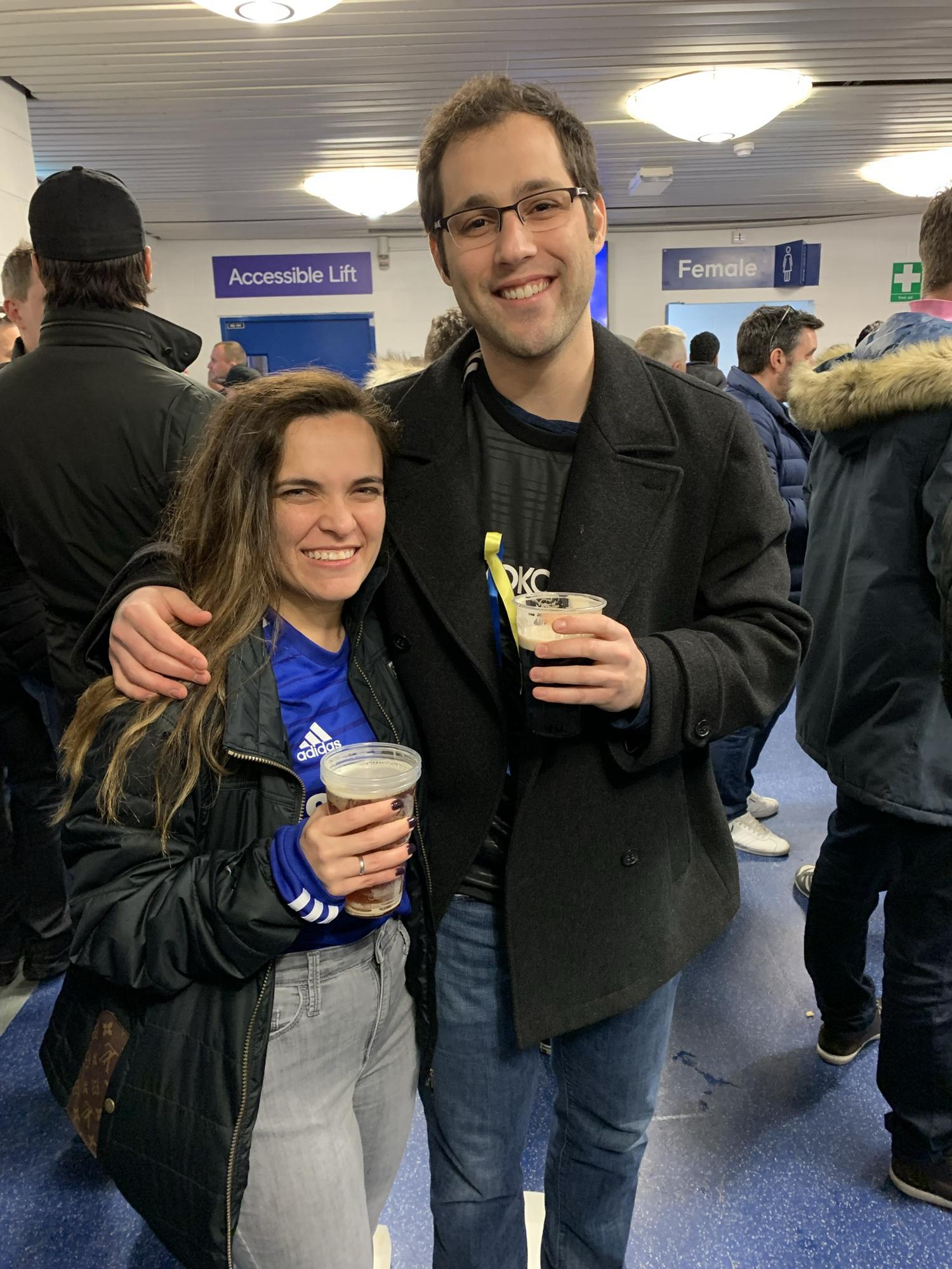 Us being Chelsea fans