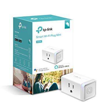 Kasa Smart Wi-Fi Plug Mini by TP-Link - Control your Devices from Anywhere, No Hub Required, Compact Design, Works With Alexa and Google Assistant (HS105)