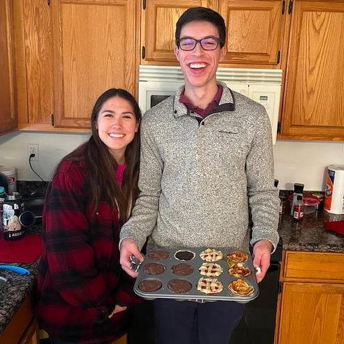 We baked mini pies together for a Friendsgiving