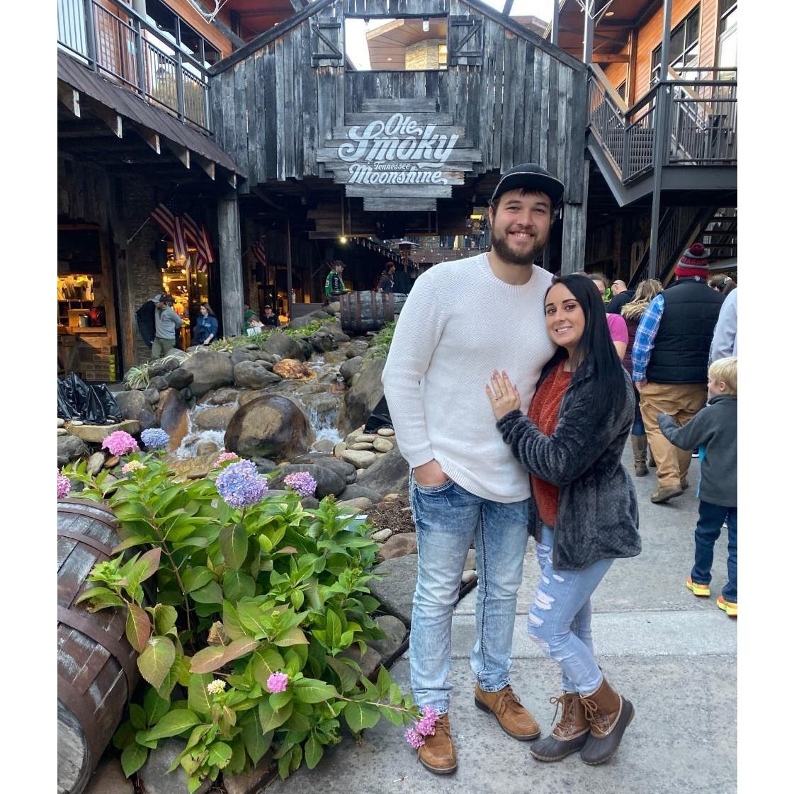 This photo was taken on a trip with friends in Gatlinburg, Tennessee!