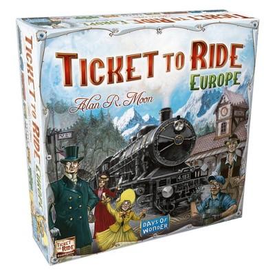 Ticket To Ride Europe Board Game