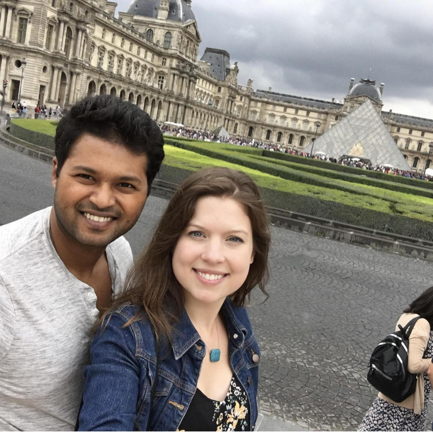 The Louvre. August 2018