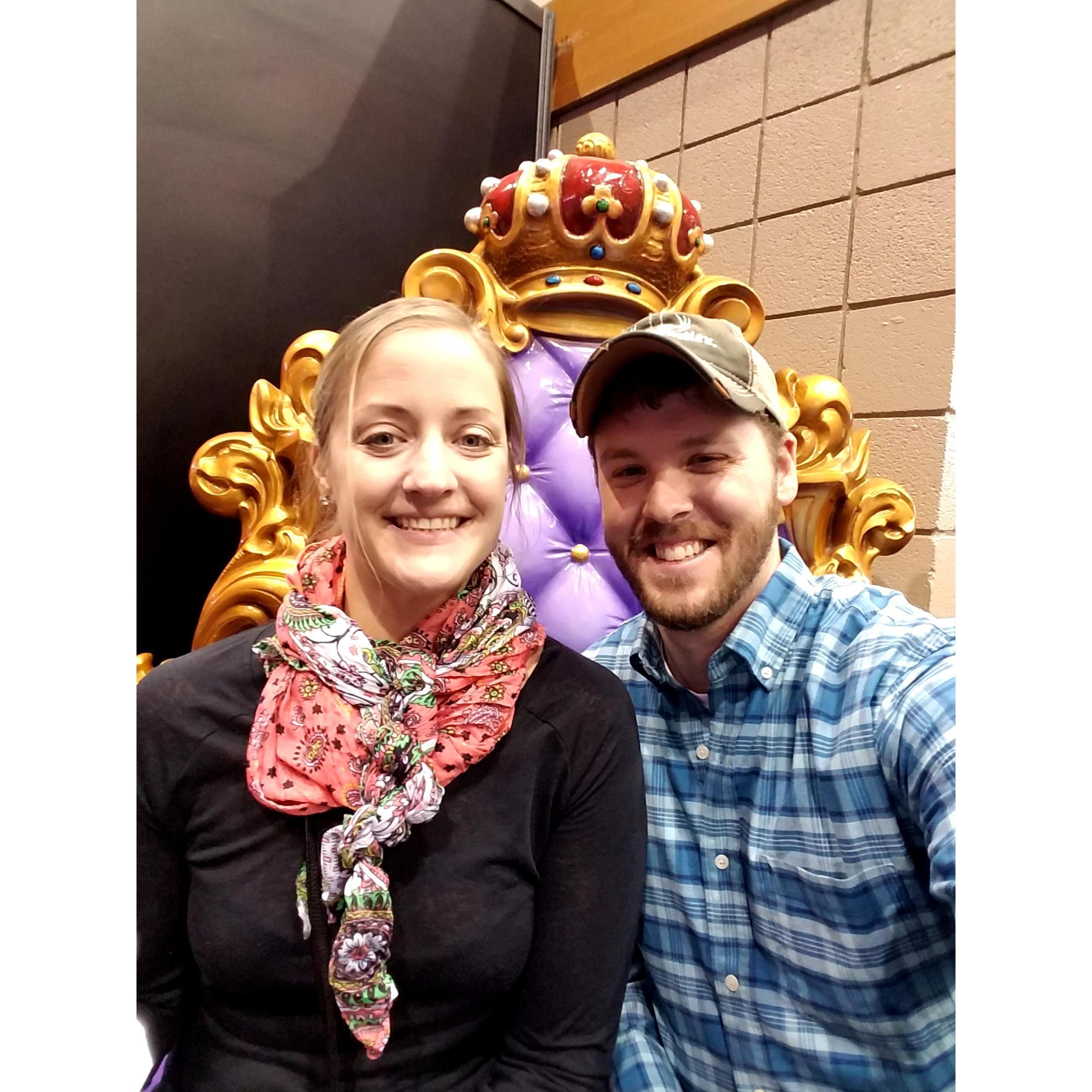First trip the to Cleveland Auto Show together.