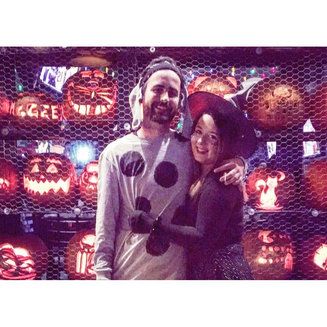 Our first Halloween 2 weeks after our first date.