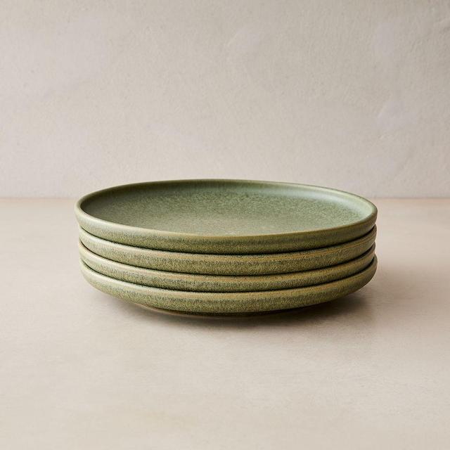 Aaron Probyn Kanto Salad Plate, Green, Set of 4