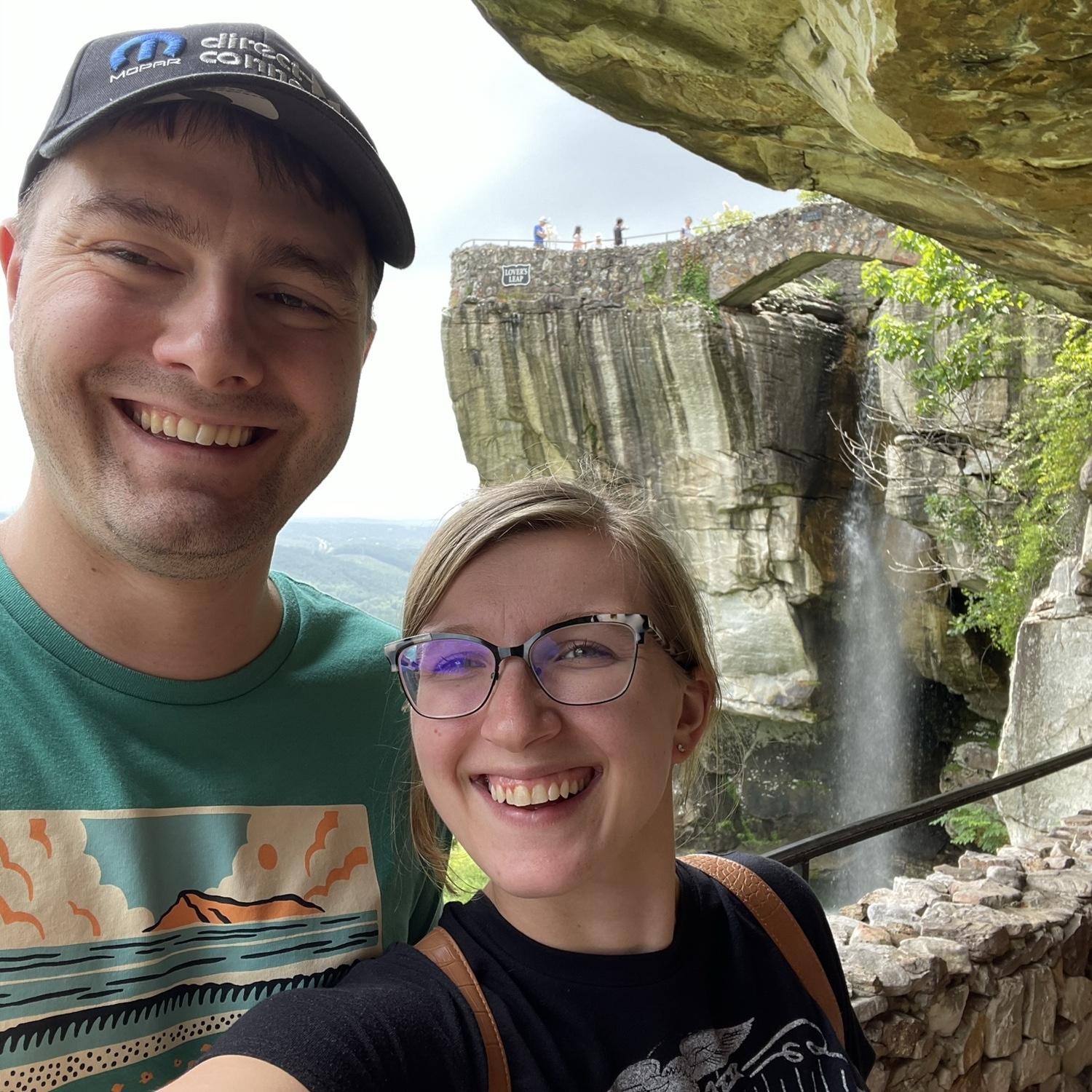Did some hiking in TN
