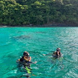 Scuba Diving on our Honeymoon