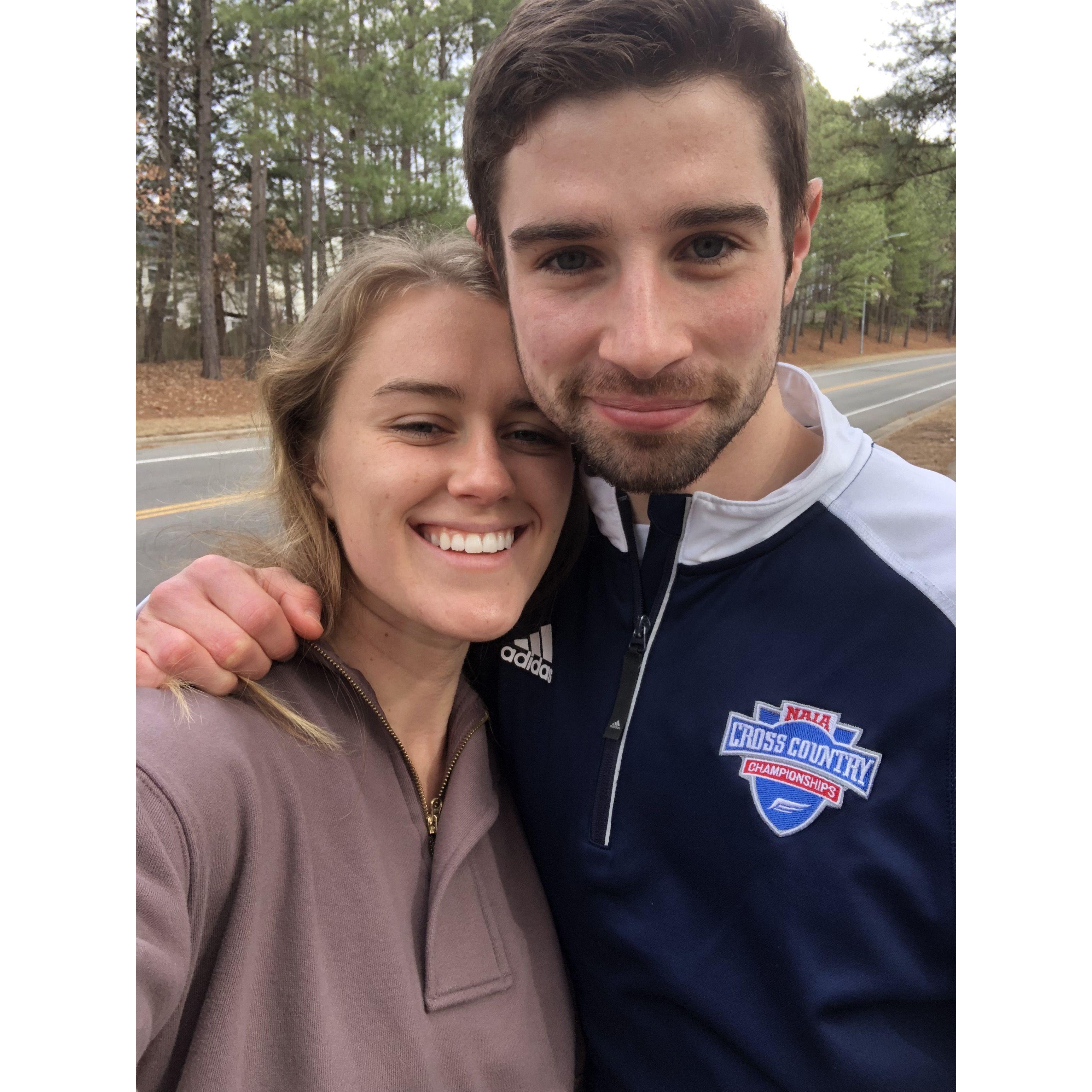 A spring break visit