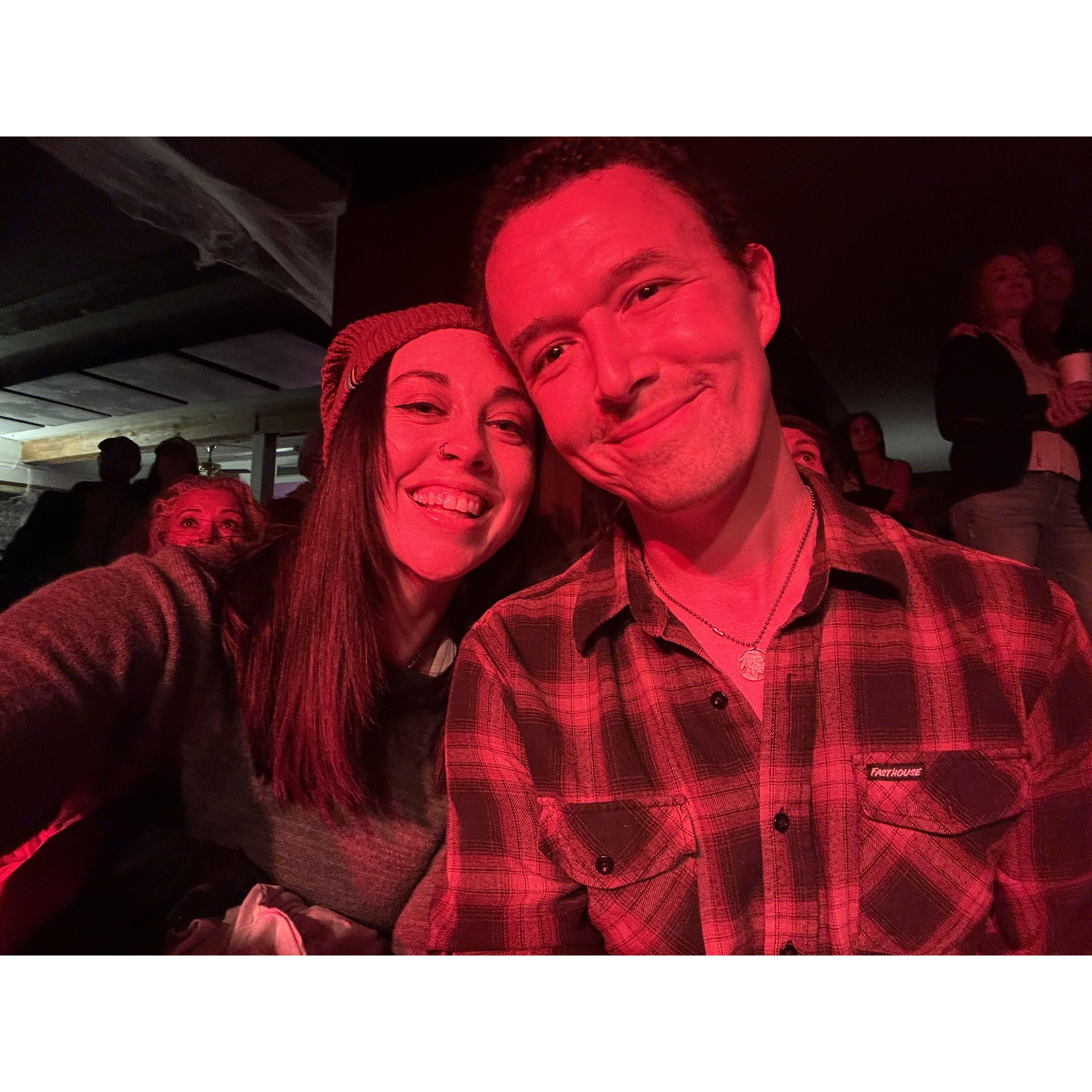 Seeing Jeffrey Martin perform in Boise