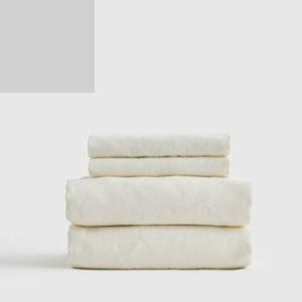 Linen Sheets | Quince COLOR: Ivory, SIZE: Full