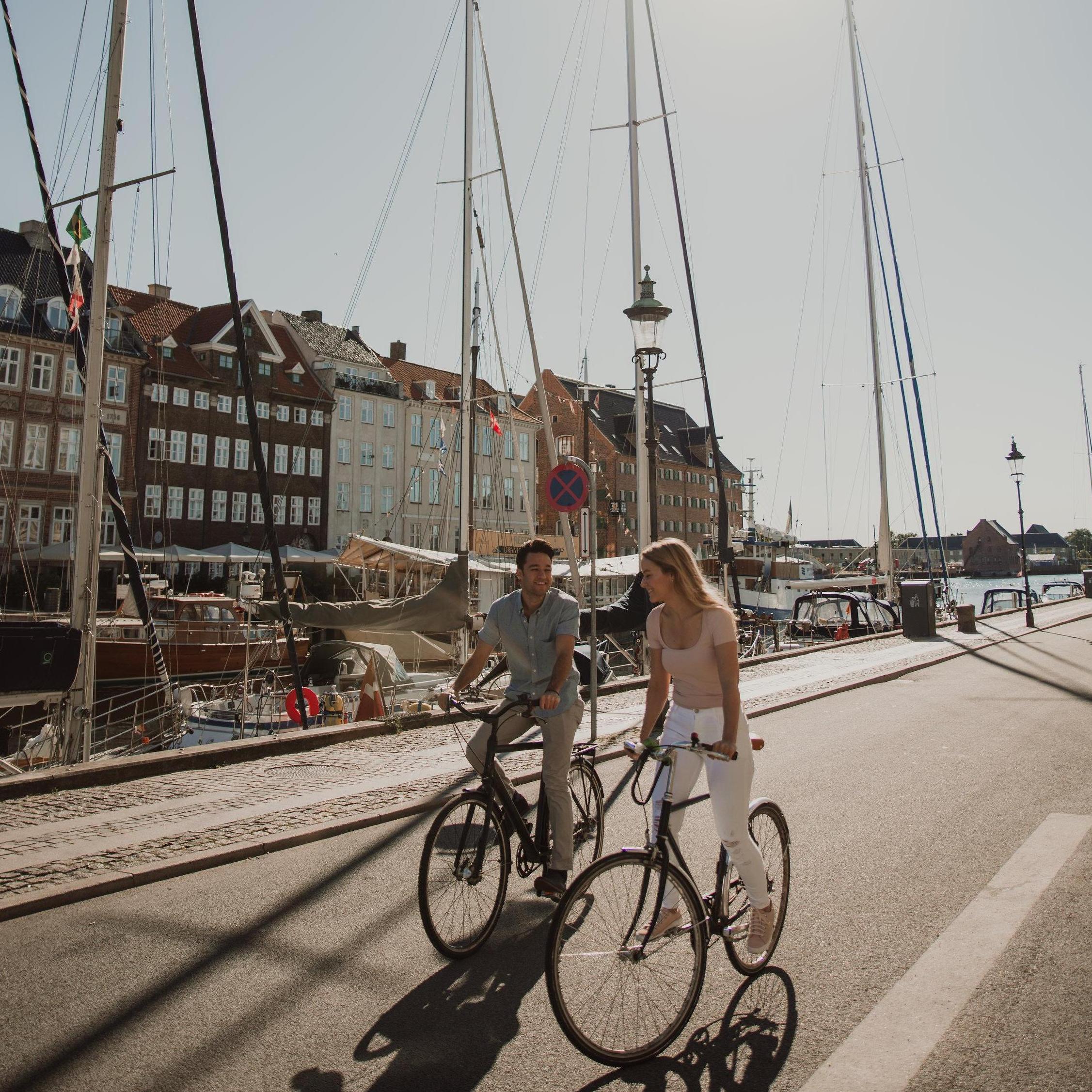 Nyhavn in Copenhagen, Denmark