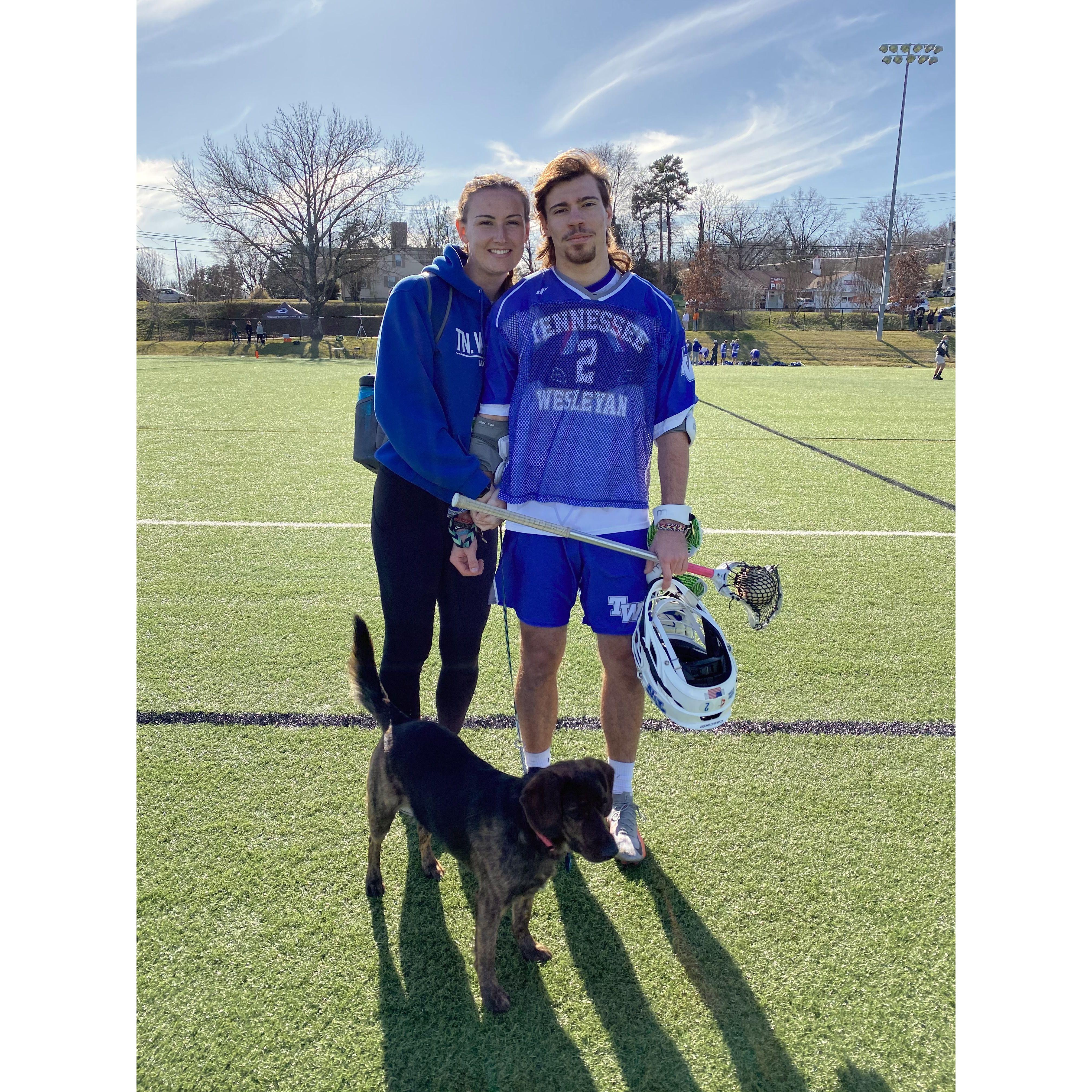 One of Kyle's pre-season games