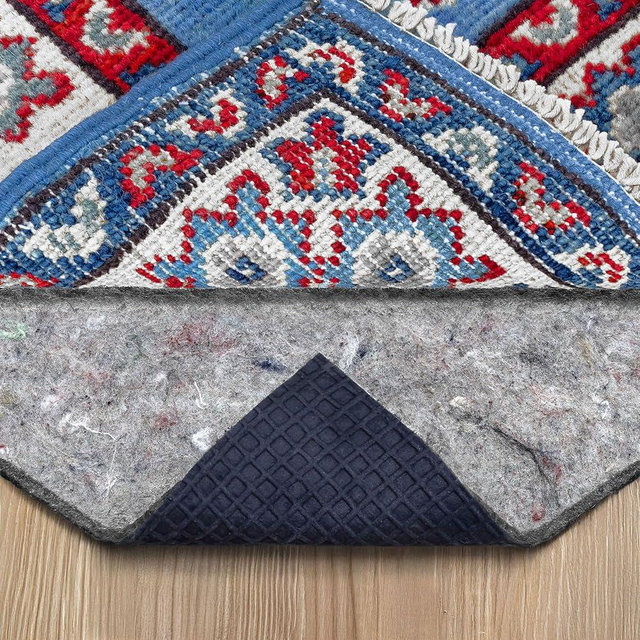 RUGPADUSA - Superior-Lock - 6'7" x 9' - 1/4" Thick - Felt + Rubber - Premium Non-Slip Rug Pad - Perfect for Hardwood Floors, Available in 2 Thicknesses, Many Custom Sizes