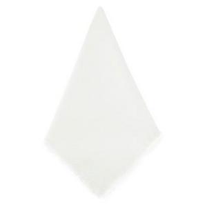 Saro Lifestyle - Fringed Design Stone Washed Napkins Ivory (Set of 4)