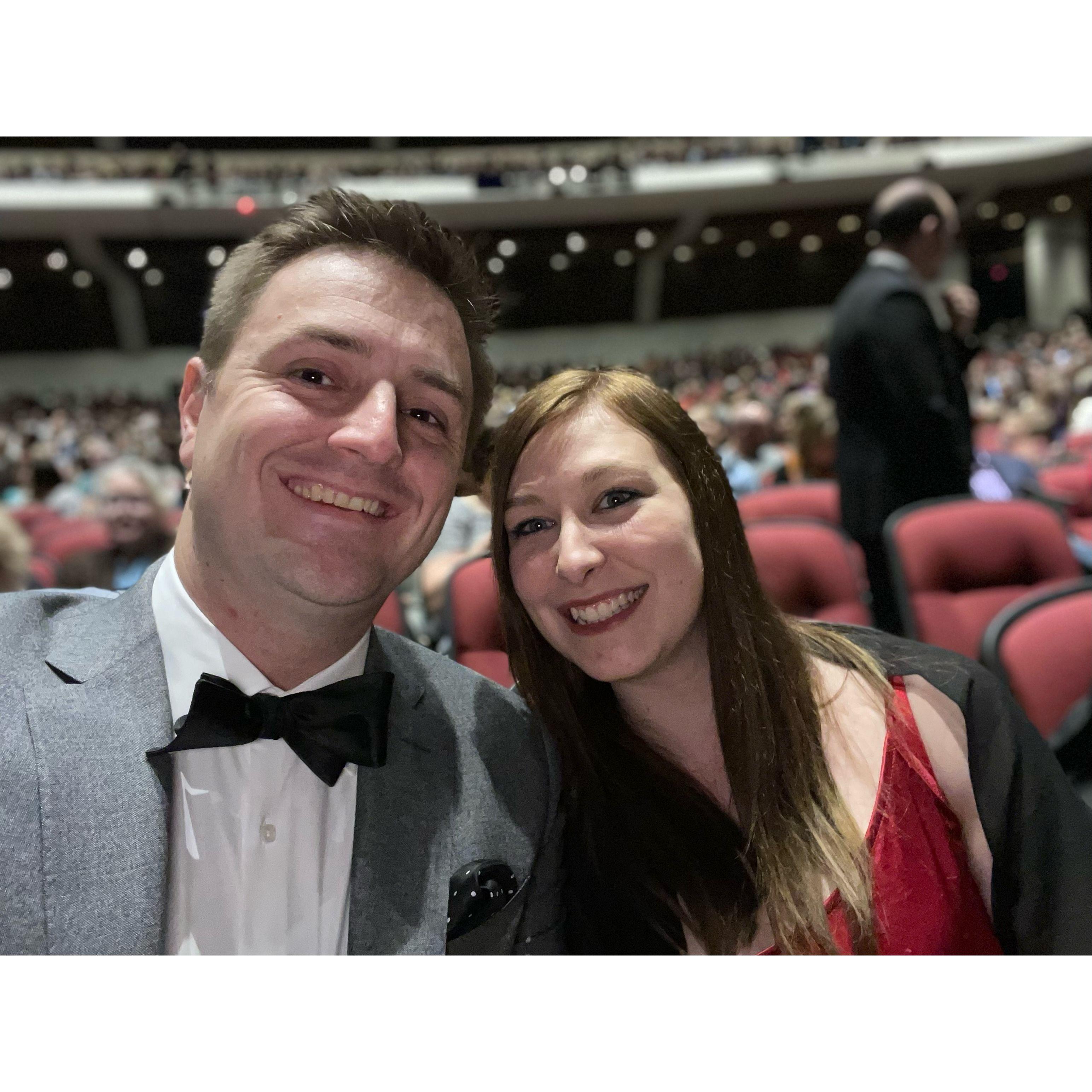 First Play- Hamilton Front Row seats!