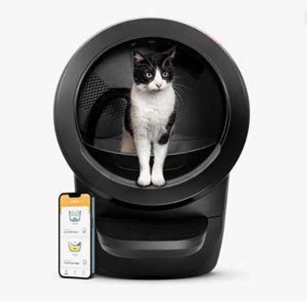 LITTER-ROBOT 4 Automatic Self-Cleaning Cat Litter Box, Black - Chewy.com