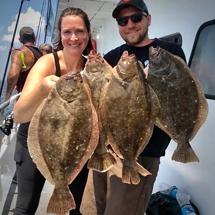Fluke Fishing, Brielle, New Jersey - 7.16.21