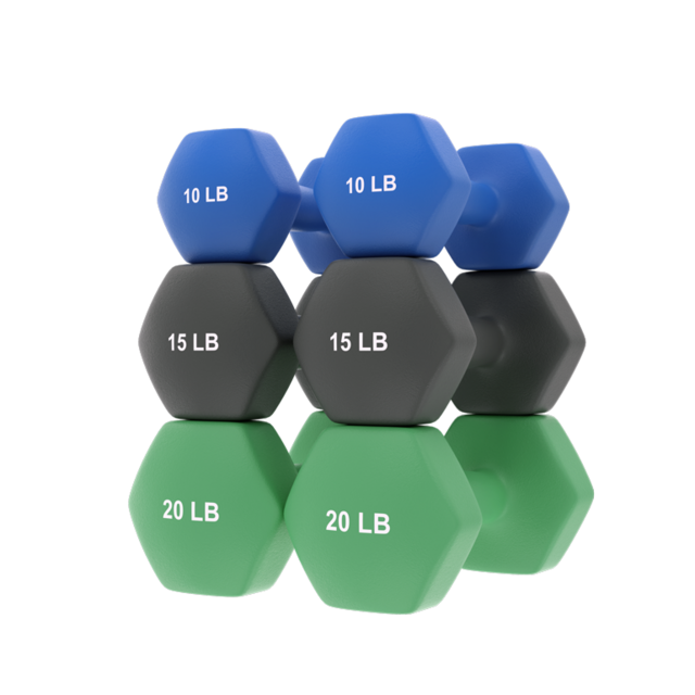 90LB Neoprene Dumbbell Set