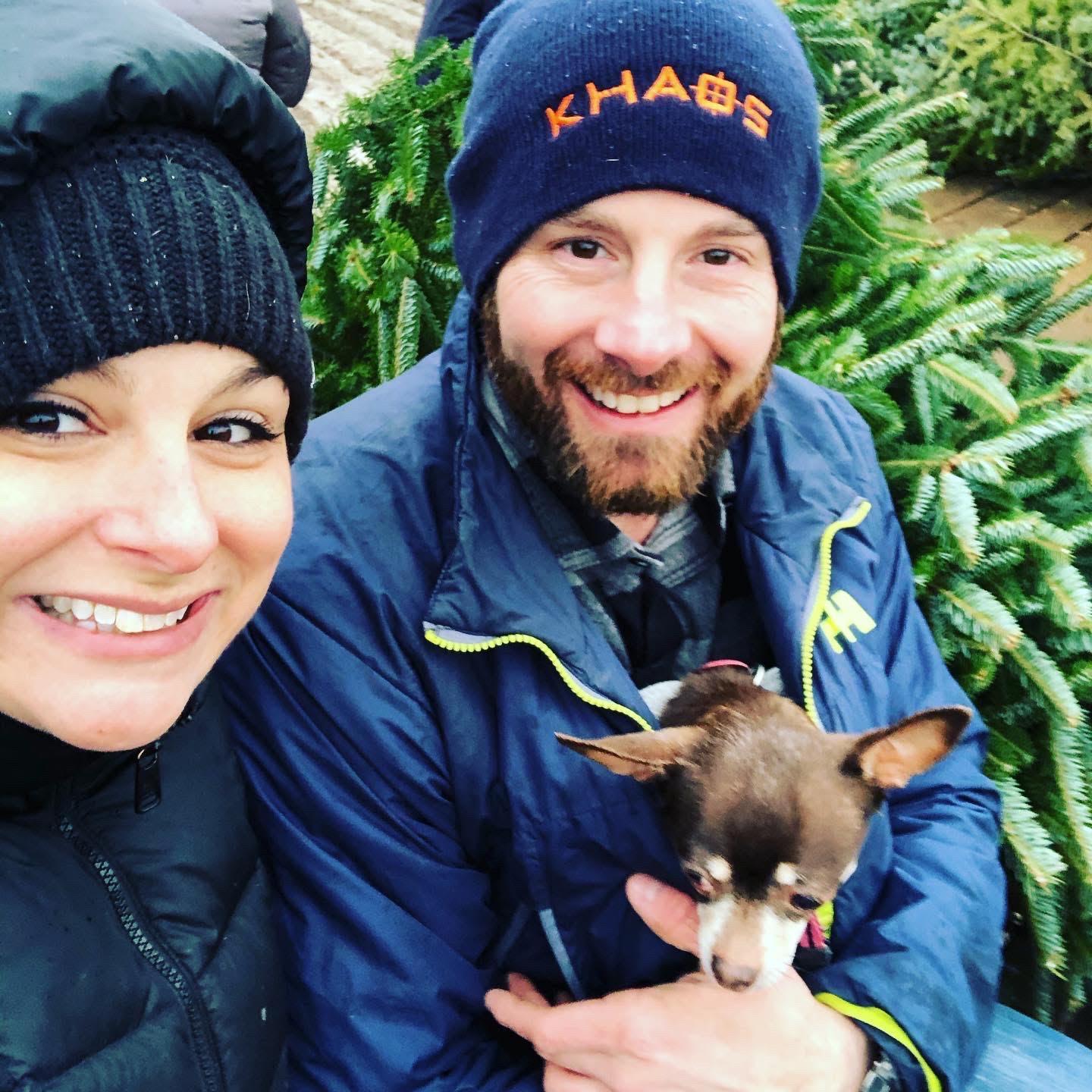 Christmas tractor ride