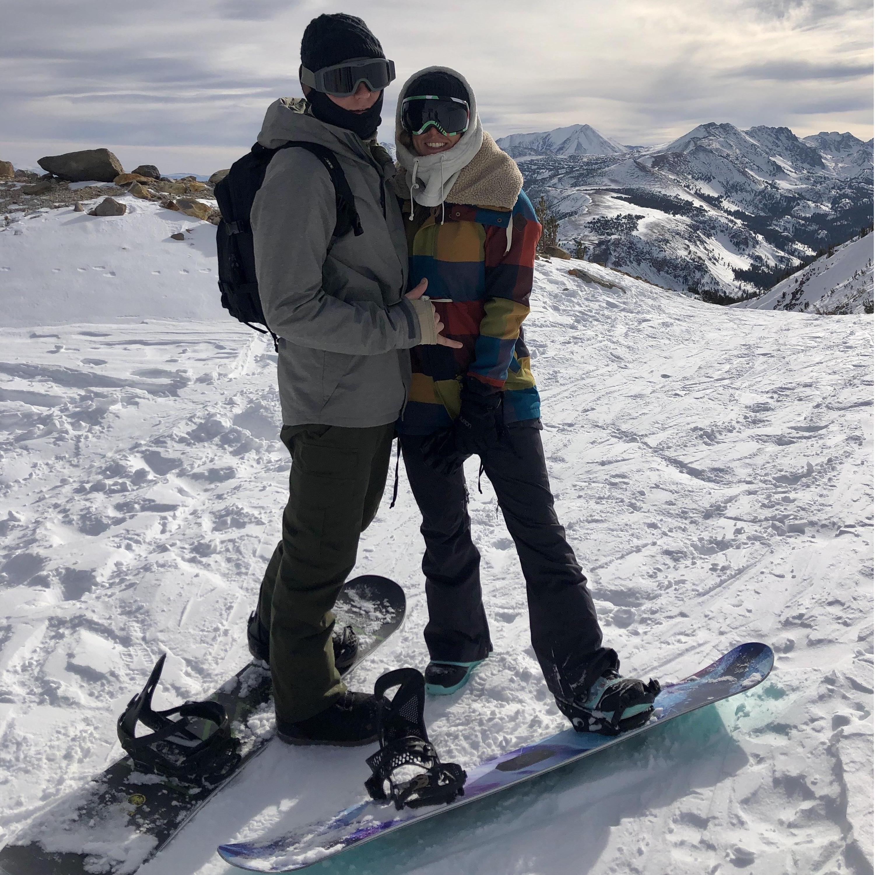 One of Adam and Kelly's favorite activities they share