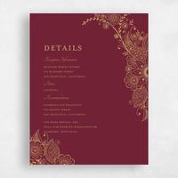 Purple Wedding Enclosure - Sambac