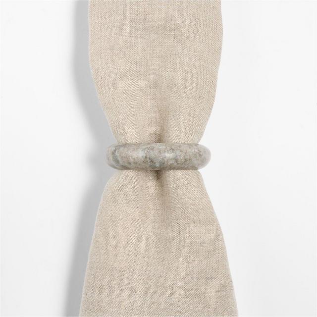 Tuscan Kitchen Marble Napkin Ring