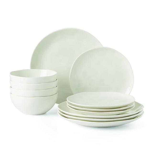 Lenox, White Bay Colors 12Pc Set, 16.15 LB