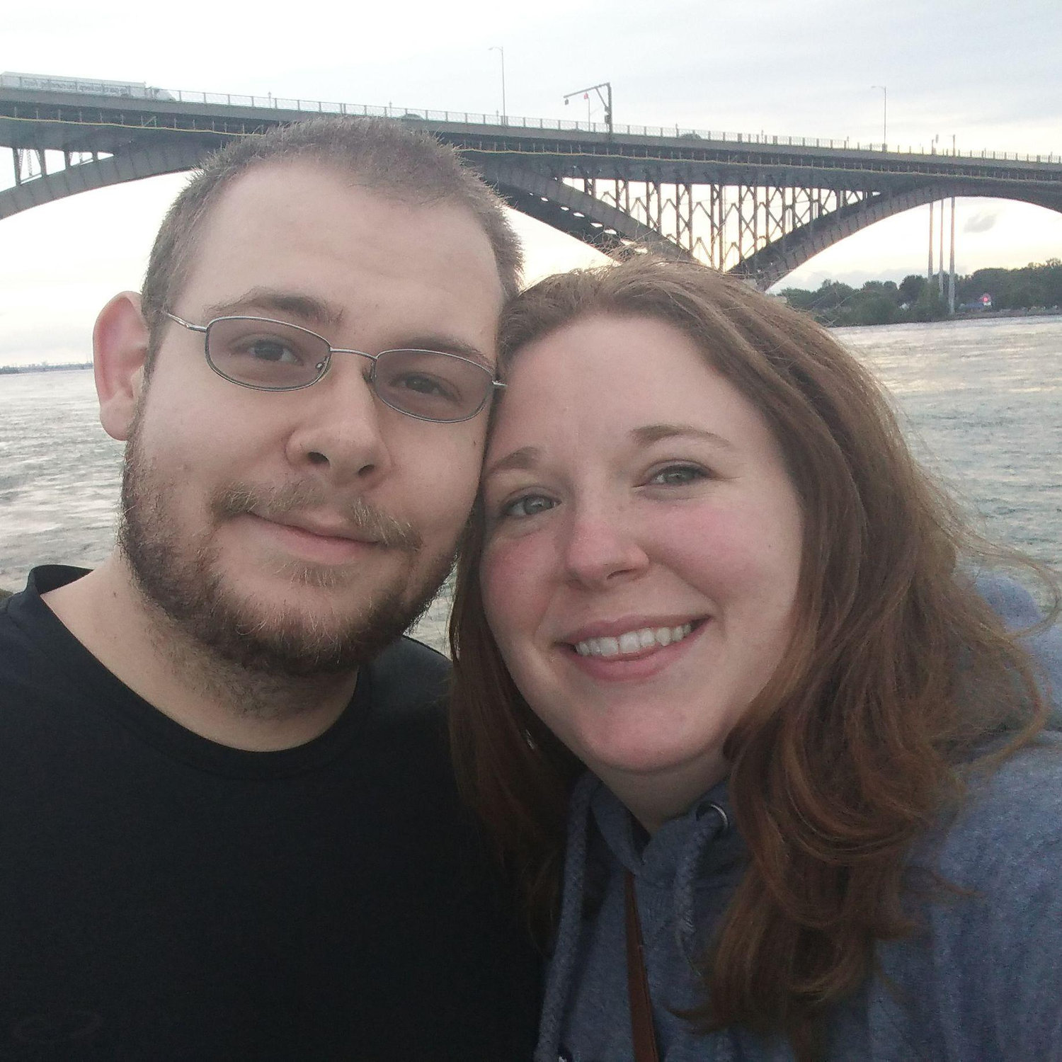 Dain and I loved walking here when we lived in Buffalo, it's called Freedom Park and a small bridge called the Bird Island Pier that goes over the Niagara River. There's a nice view of Canada.