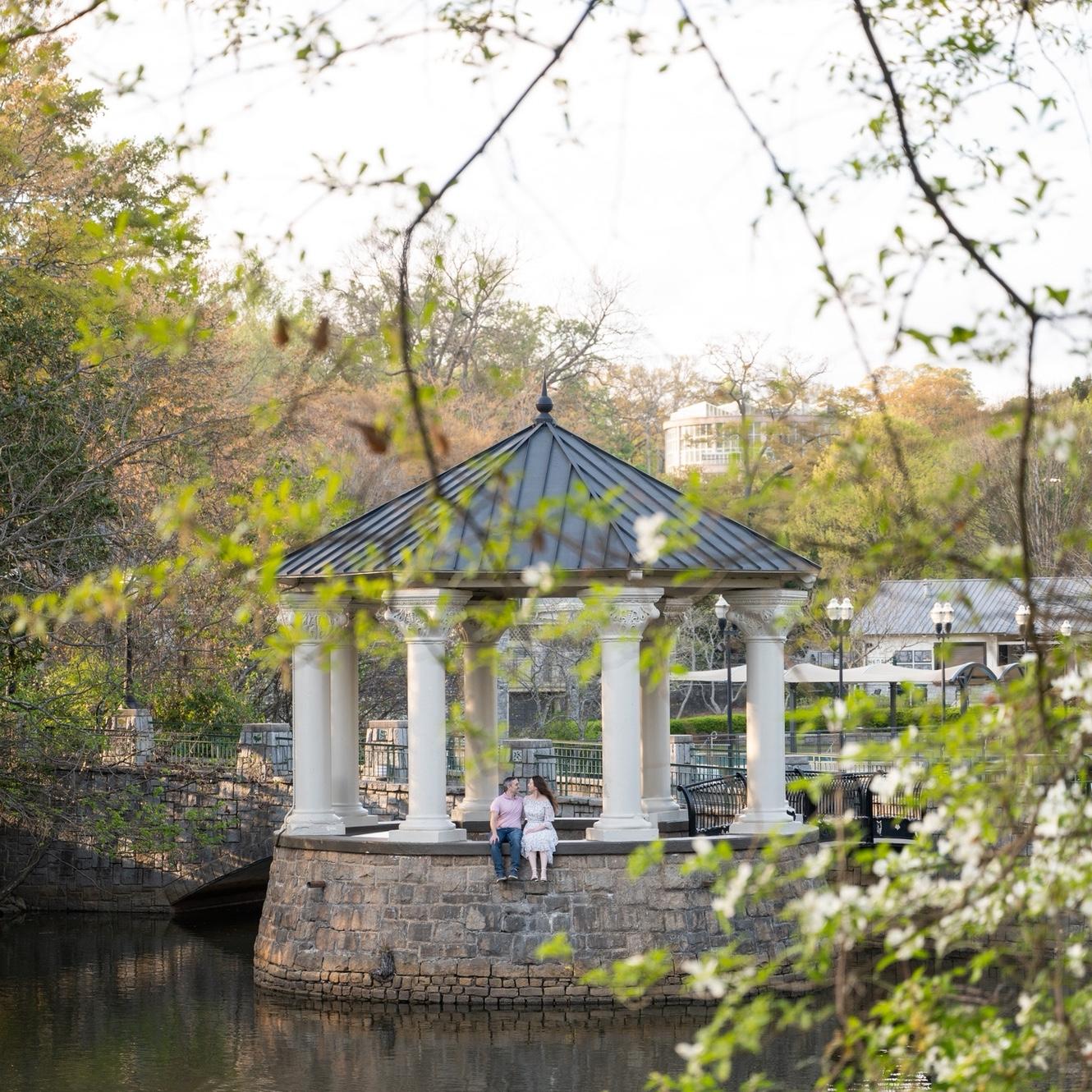 A beautiful photo from the gazebo!