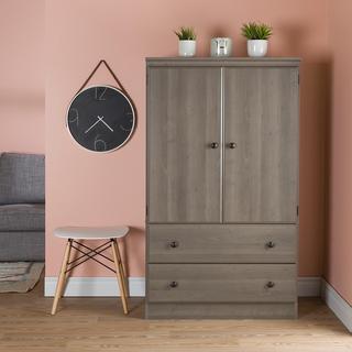 Morgan 2-Door Armoire with Drawers