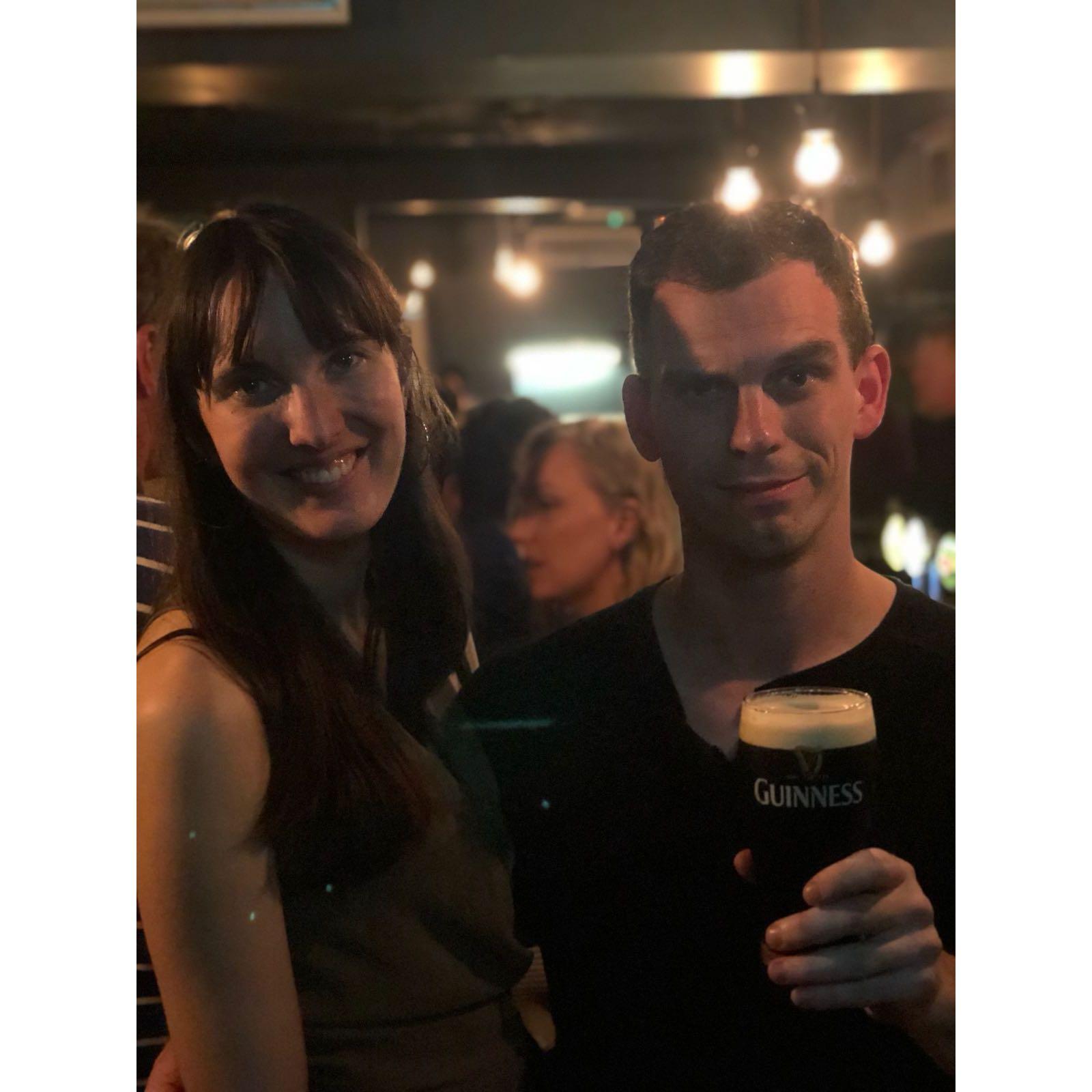 Our first trip together to Ireland!