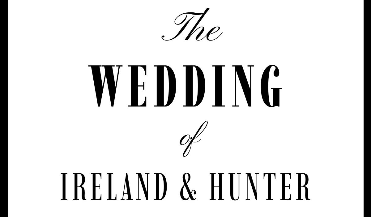 The Wedding Website of Ireland Whitmire and Hunter Land