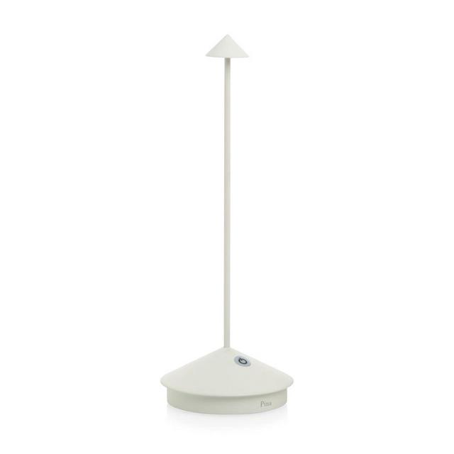 White Pina Pro Rechargeable LED Lamp