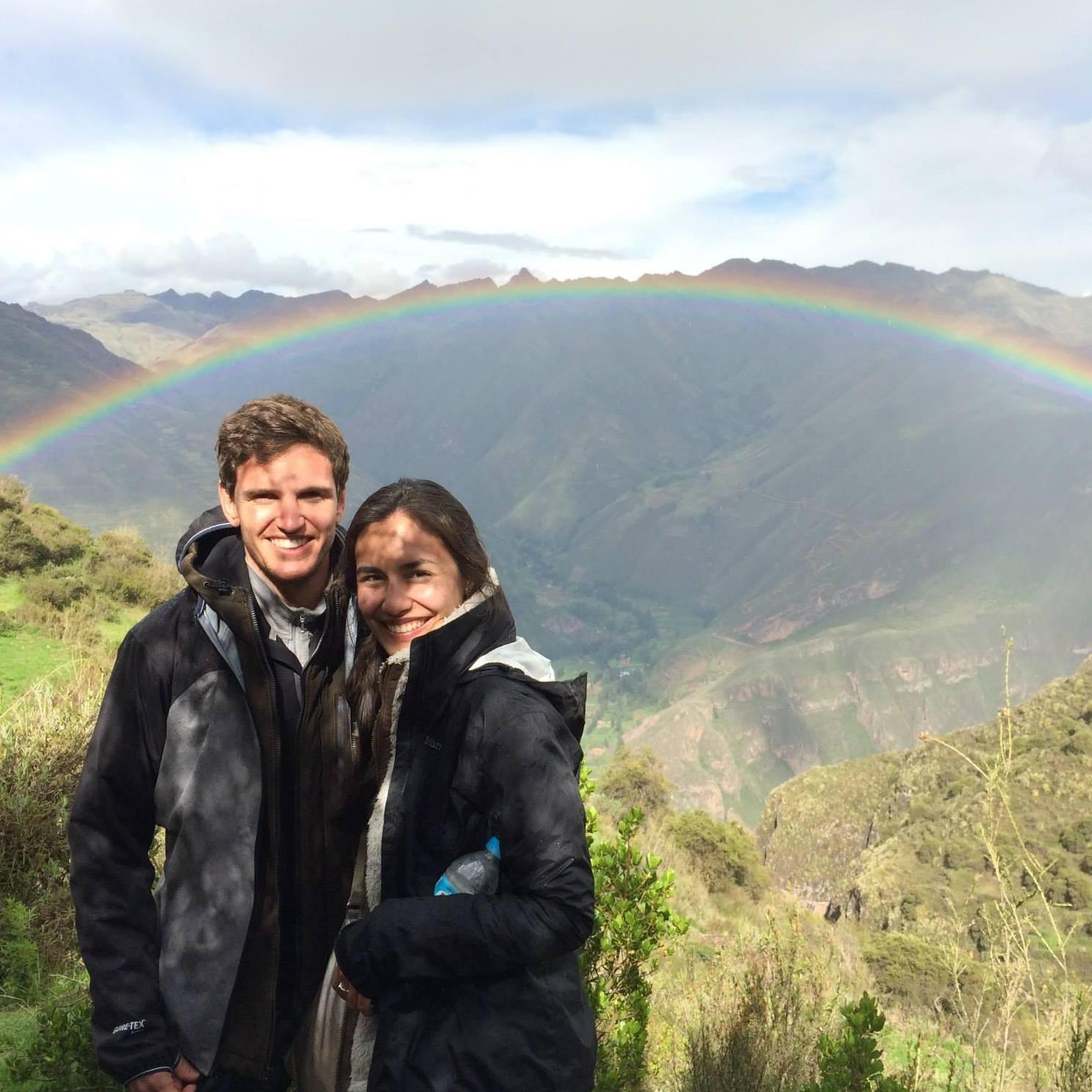 Full rainbow on the Inca trail