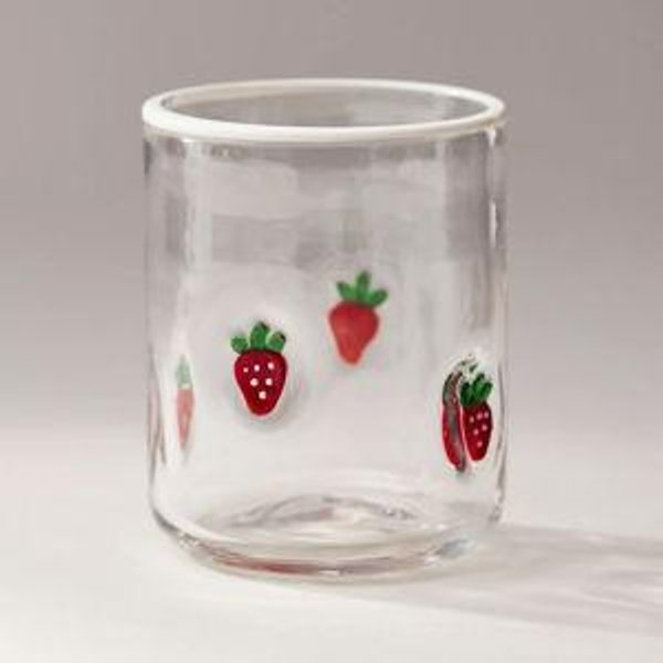 Icon Juice Glass - Strawberry
