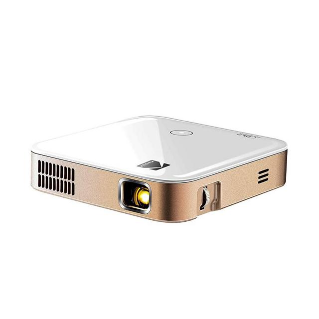 KODAK Luma 350 Portable Smart Projector w/ Luma App | Up to 4K Ultra HD Rechargeable Video Projector w/ Onboard Android 6.0, Streaming Apps, Wi-Fi, Mirroring, Remote Control & Crystal-Clear Imaging