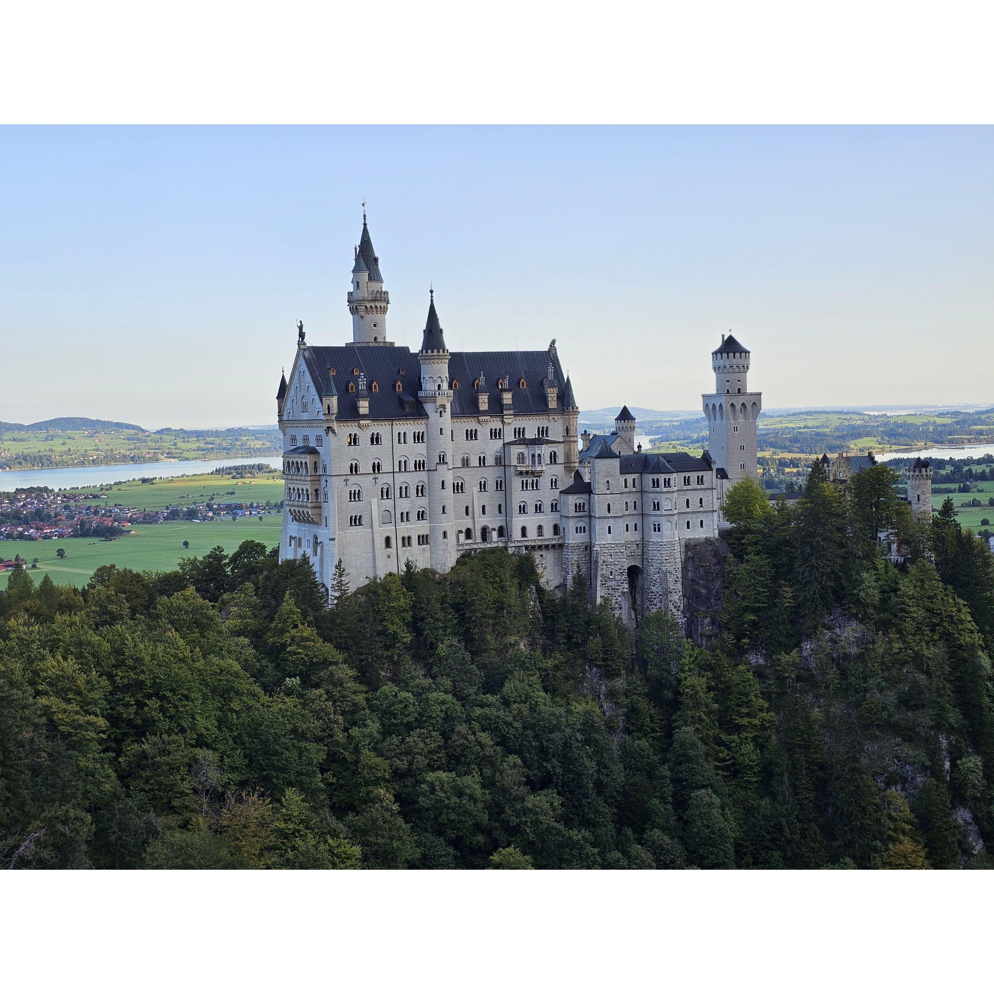 Neuschwanstein Castle, Dana has a love for Castles, this is his First castle in Germany.