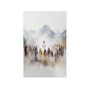 Jesus and Disciples Canvas Wall Art