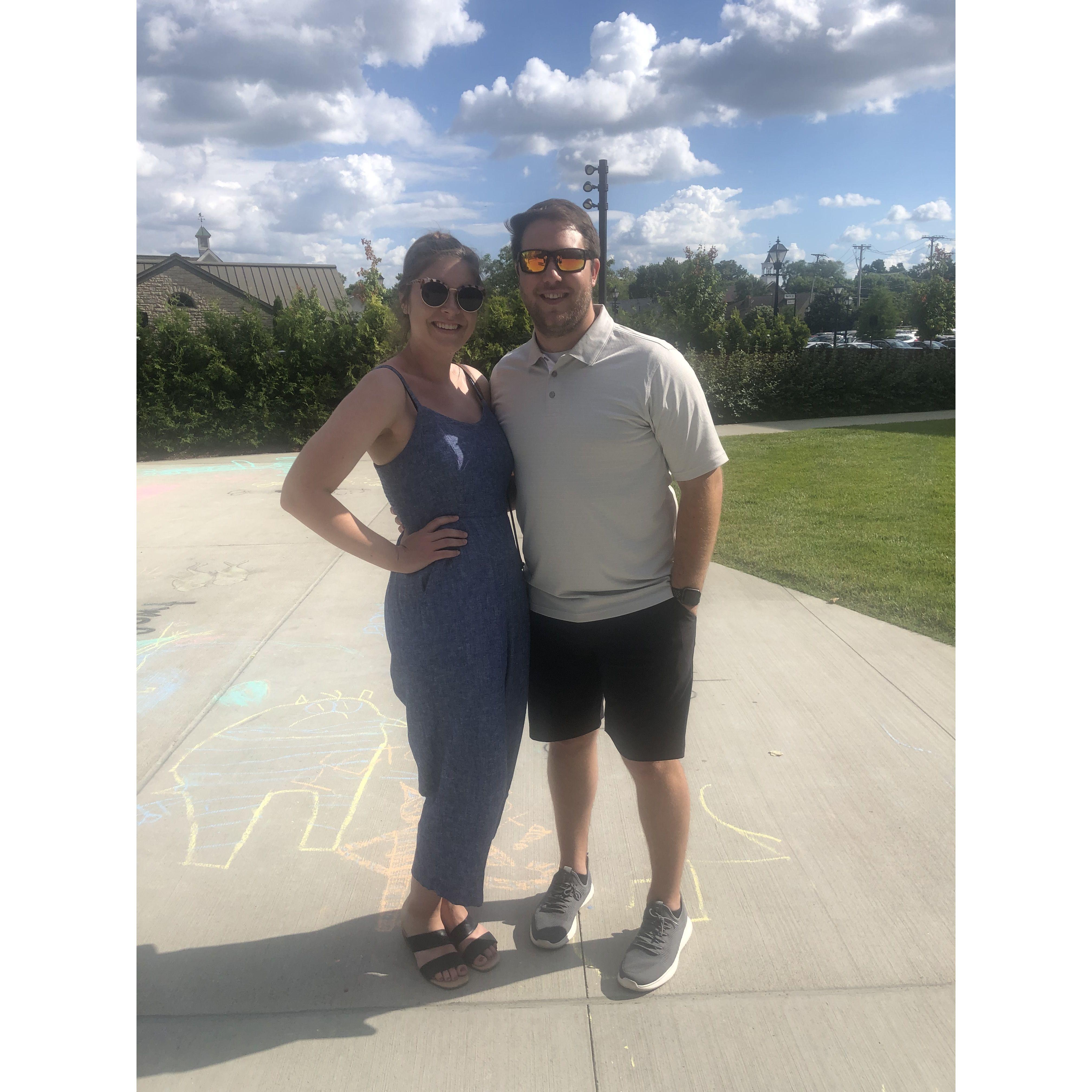 Mini slider festival in Dublin, OH