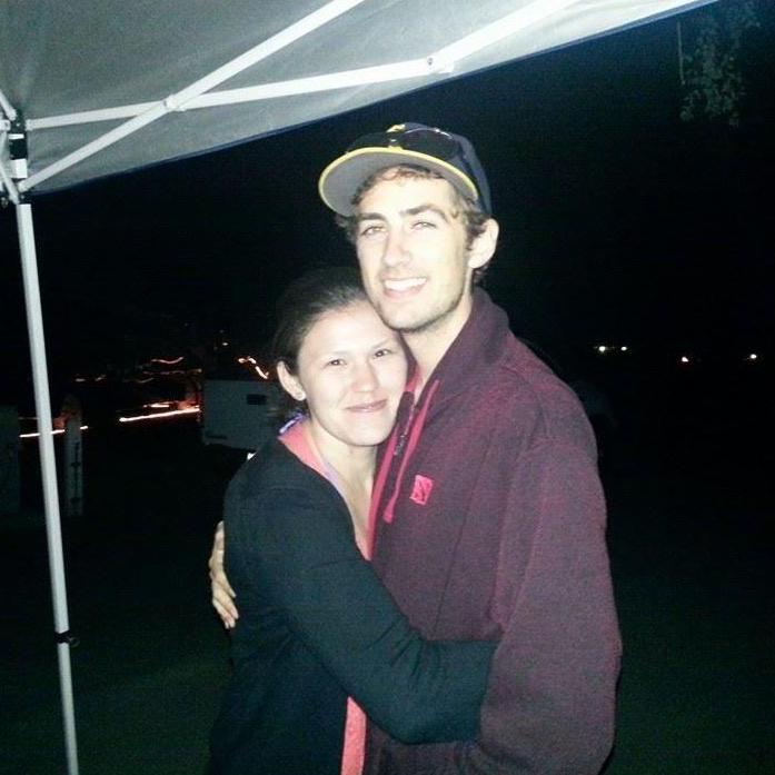 September 2014 - the night before Jaclyn left to Scotland for 3 1/2 months!