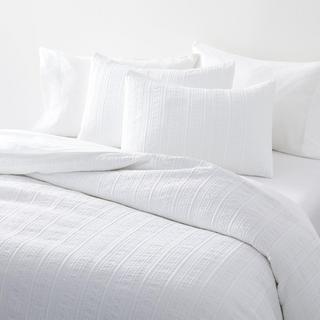 Organic Cotton Textured Duvet Cover