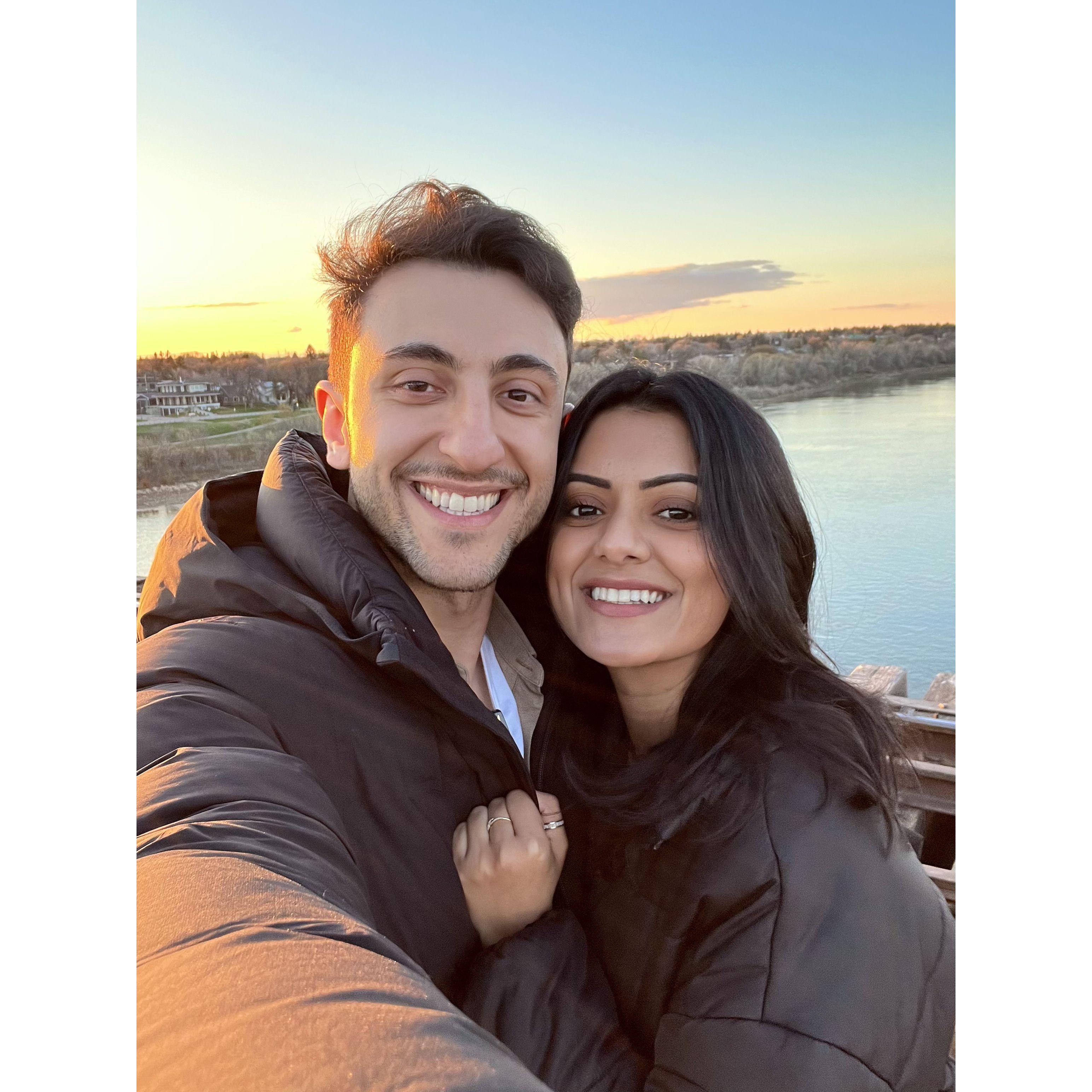 She showed me around Saskatchewan