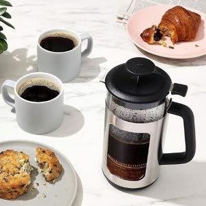 OXO Brew Stainless Steel French Press Coffee Maker – 32oz