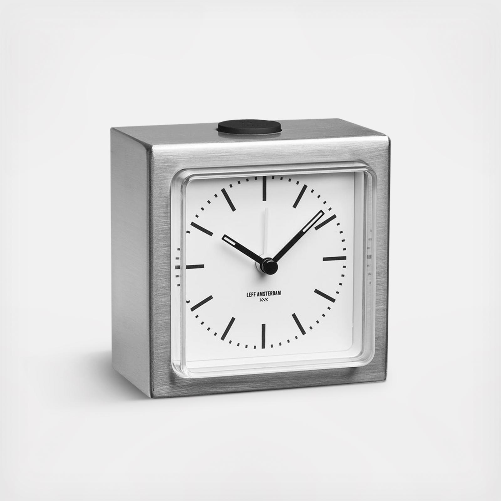 LEFF amsterdam(レフ アムステルダム) ブロック アラームクロック LEFF AMSTERDAM Block Alarm Clock / レフ・アムステルダム