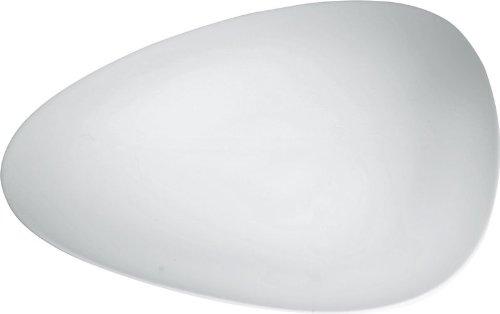 Alessi Colombina White Porcelain Flat Plate - Dinner Plate / Platter