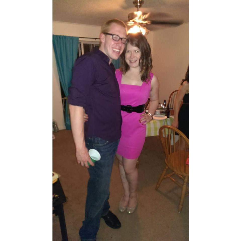 The night we said "I love you" (like 3 weeks into dating)