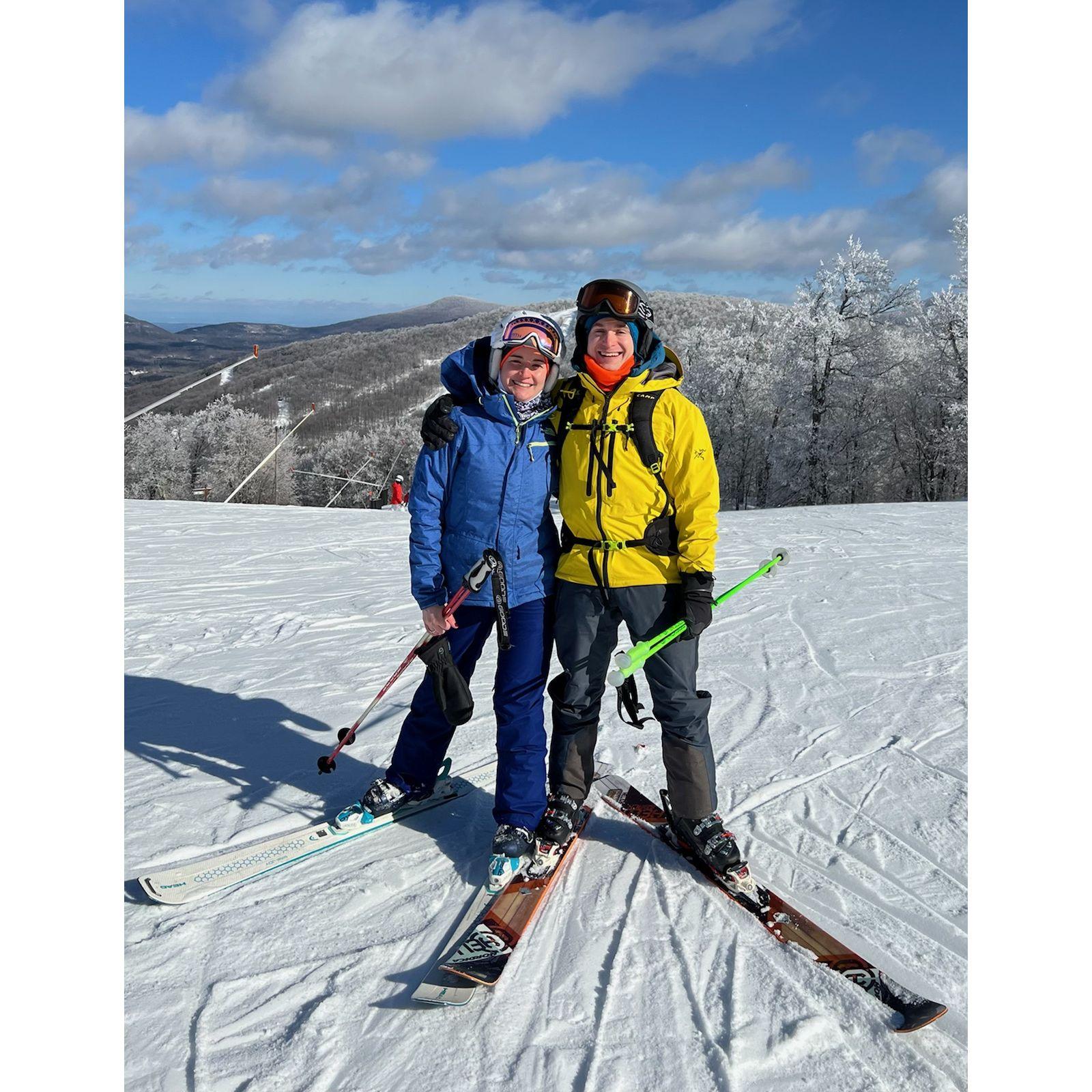 Yes, we Ski alot!