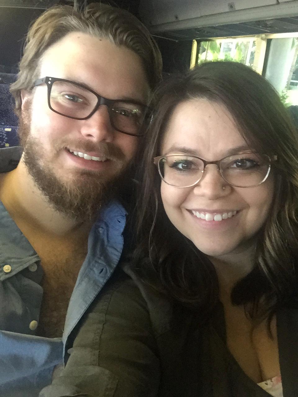 Samantha's first plane ride! So thankful to share this moment with Alex, and the moments shortly thereafter to Nassau, Half Moon Cay and Grand Turk!